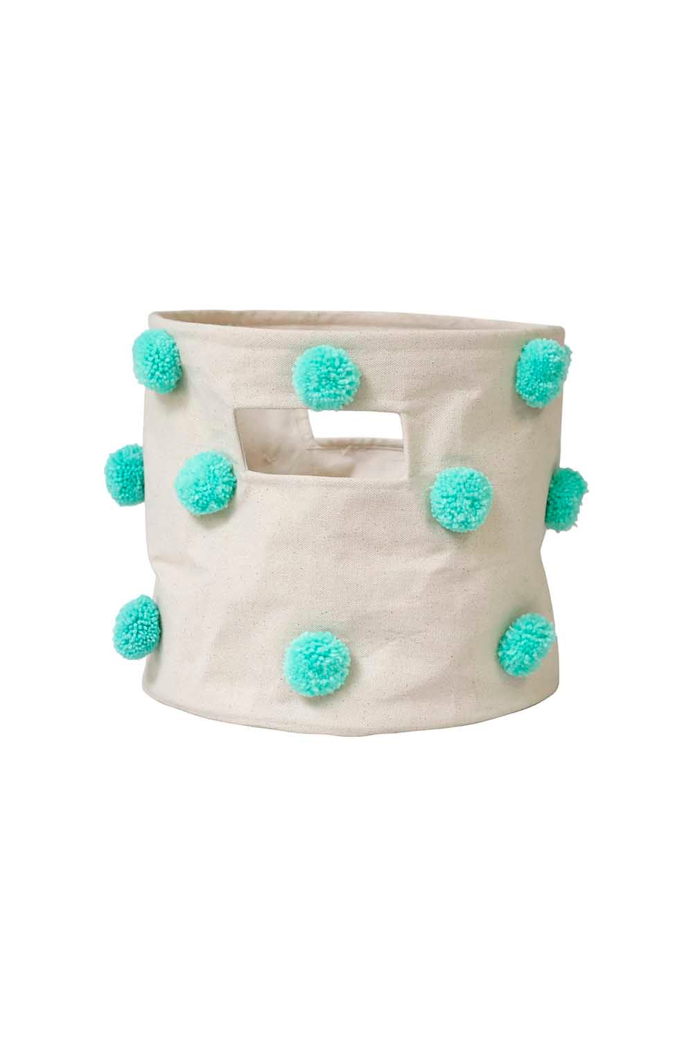 Mi Dulce An'ya Pompom Round Storage Basket -3pc Set
