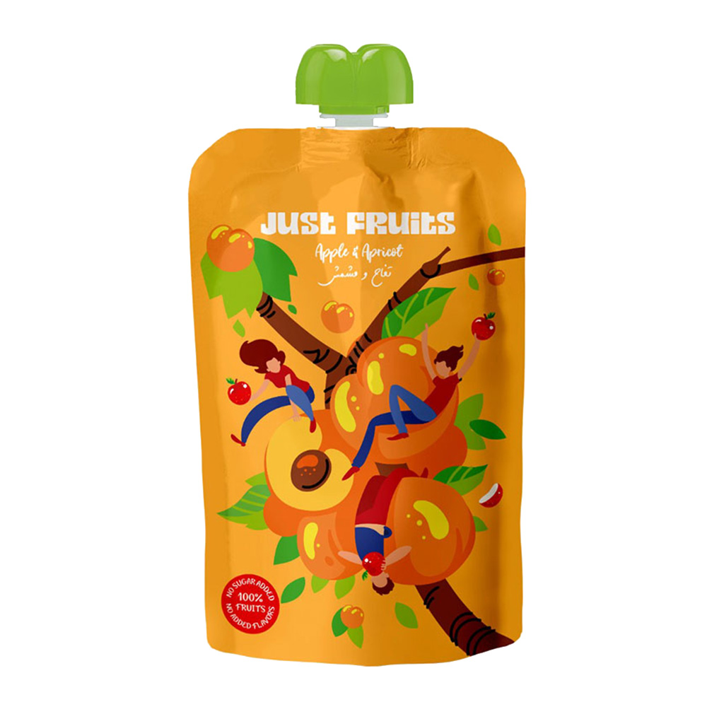Just Fruits - Baby Puree - Apple And Apricot - 110 g