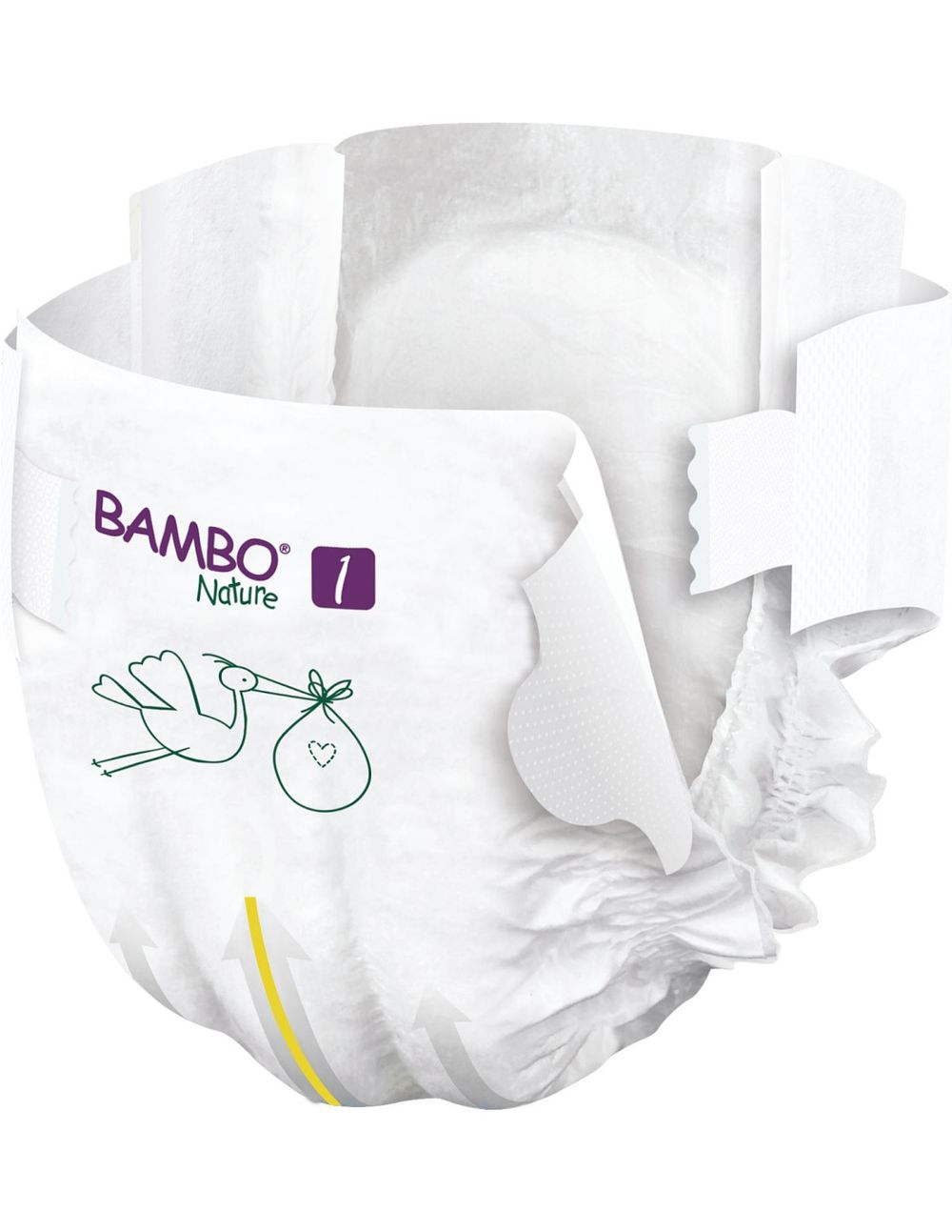Bambo Nature - Eco-Labeled Disposable Diapers - Size 1 XS - 2-4 kg - 22 Pcs
