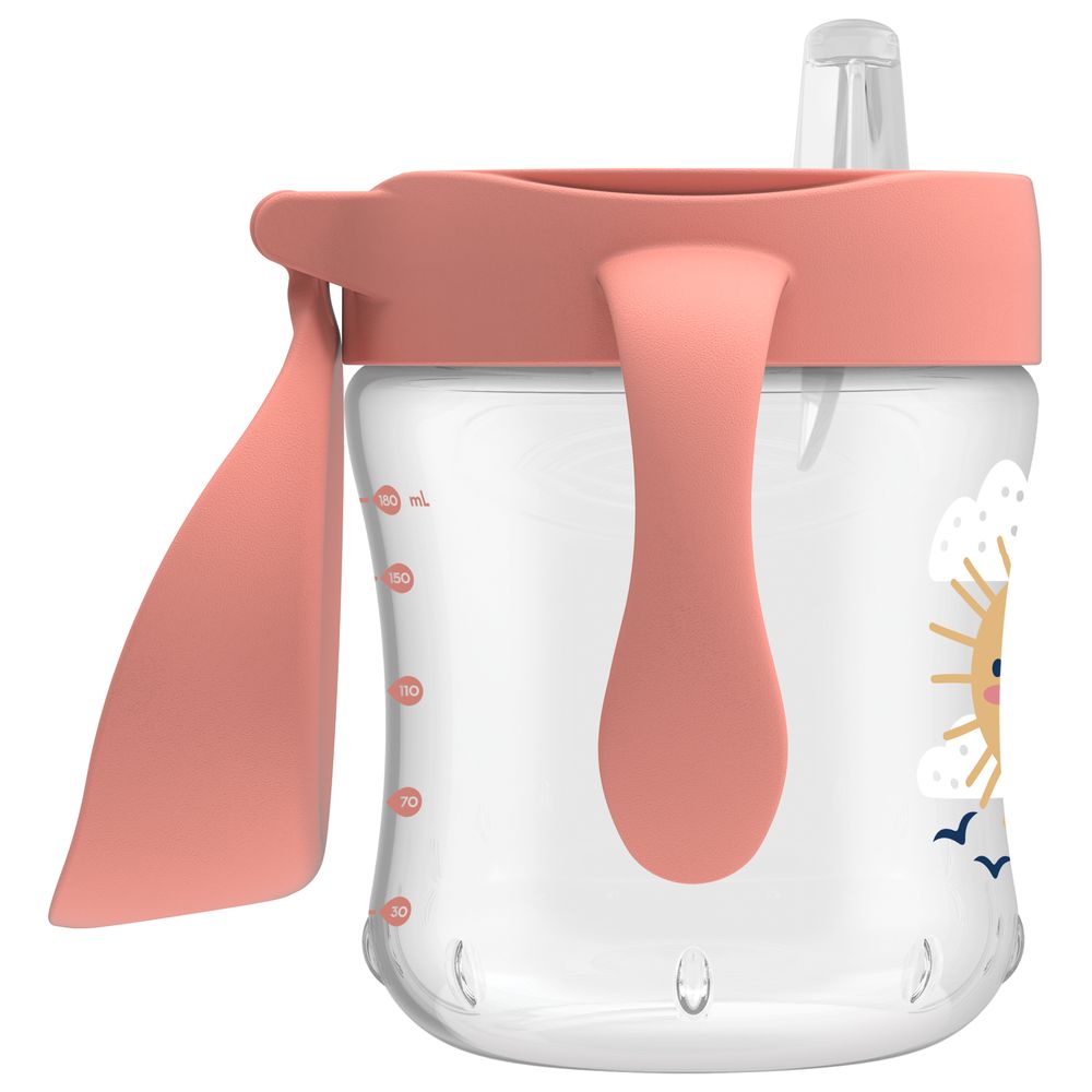 Dr. Brown's Soft-Spout Transition Cup with Handles - Sunshine - 180 ml