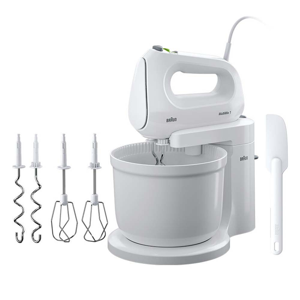 Braun HM1070 Hand Mixer 400 W - White