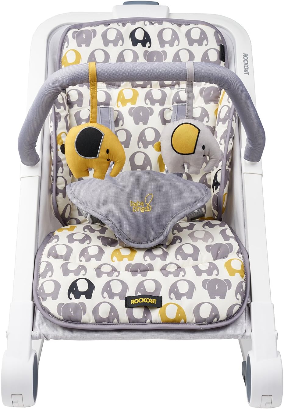 BabaBing - Rock Out 2 Baby Rocker/Bouncer - Nellie the Elephant