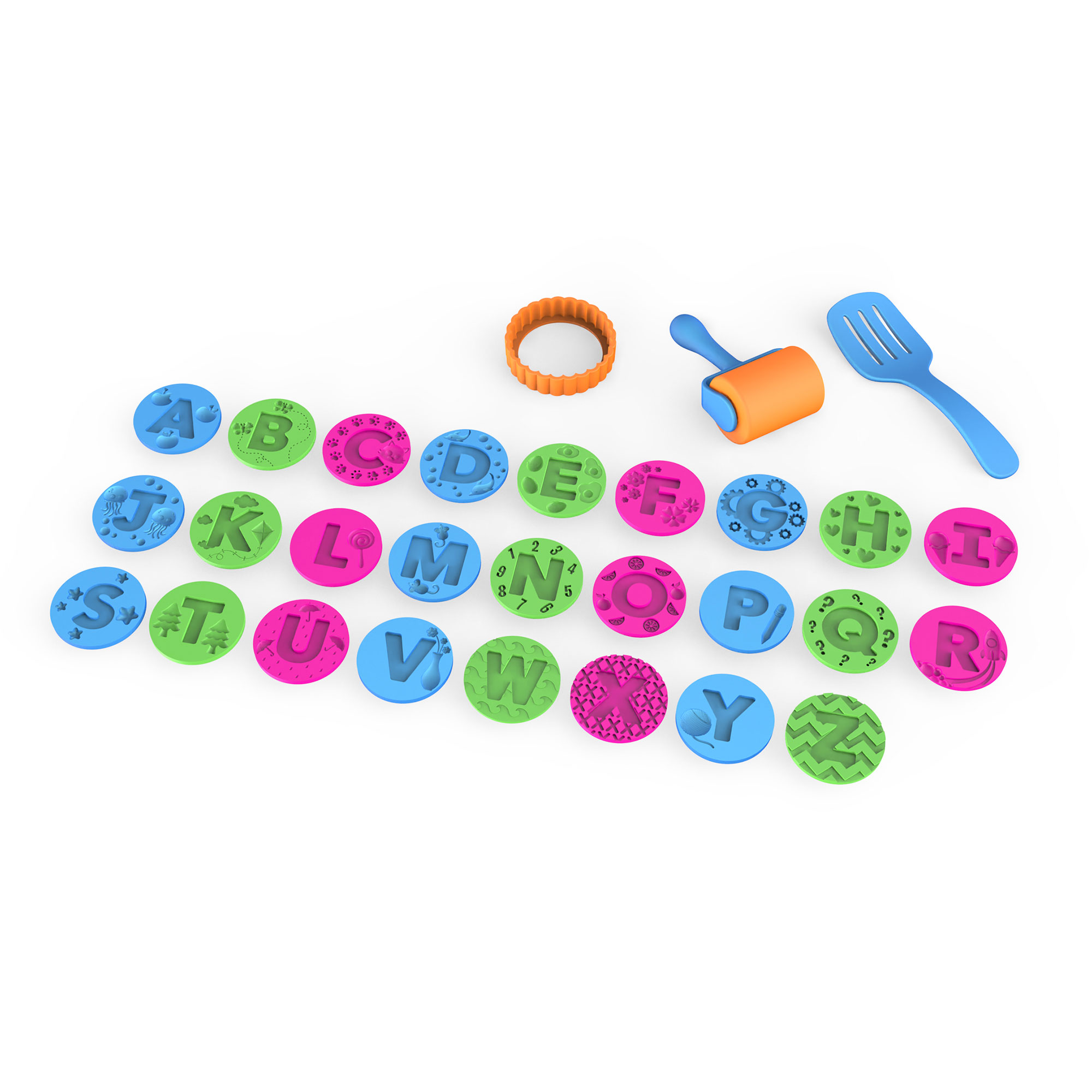 Learning Resources - Educational Insights Playfoam Sand ABC Cookies Play Sand Toy Set