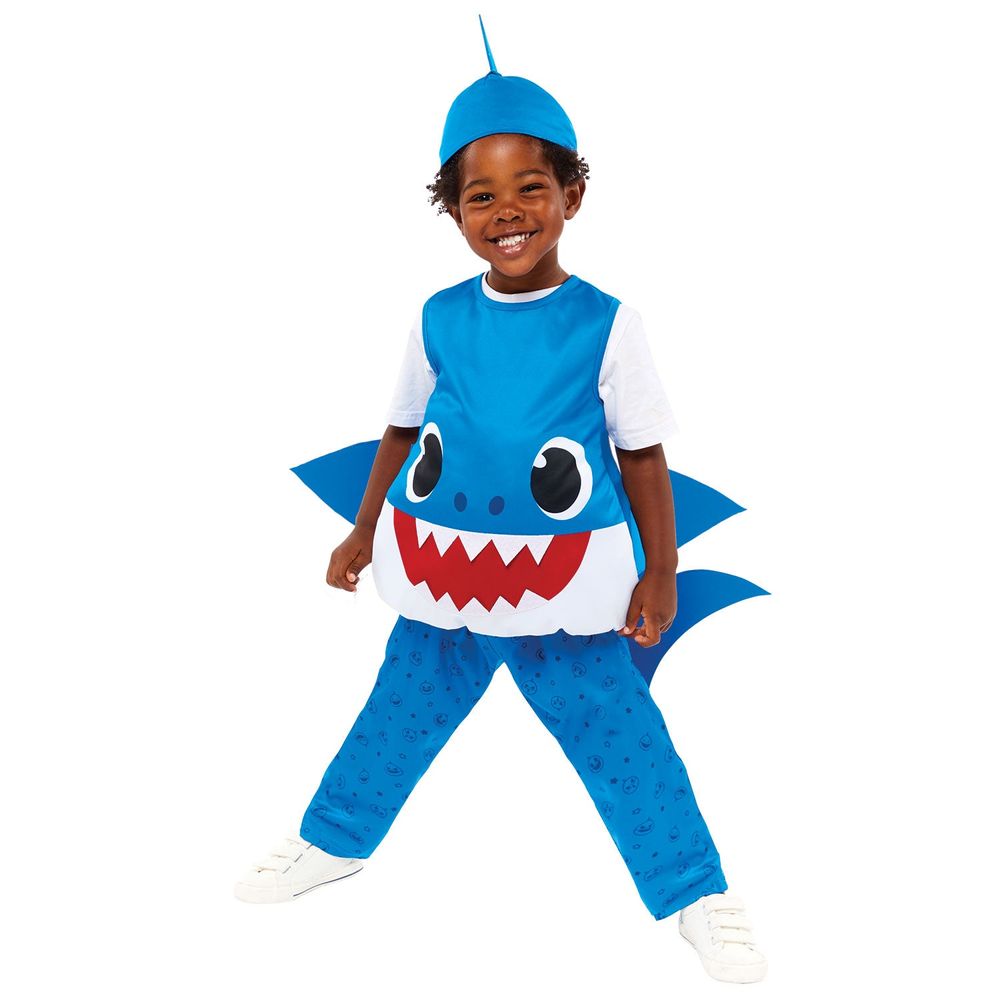 Party Centre - Baby Shark Daddy Fancy Animal Costume - Blue