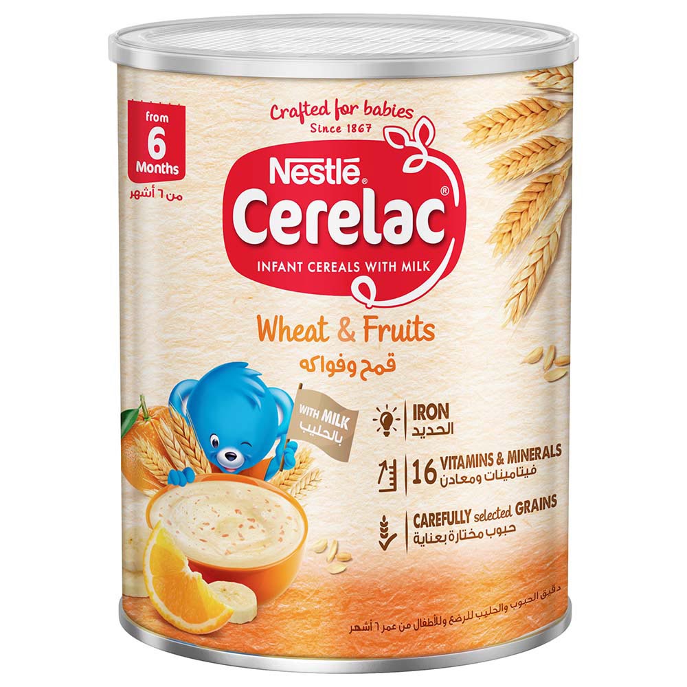 Cerelac - Nestle Infant Cereal - Wheat & Fruits - 1 Kg