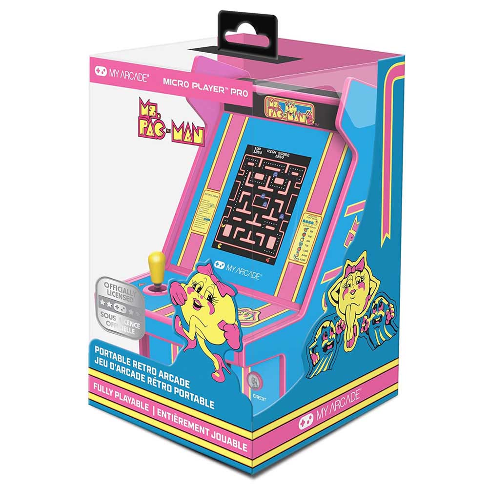 My Arcade - Ms. Pac-Man Micro Player Mini Arcade With 100 Games