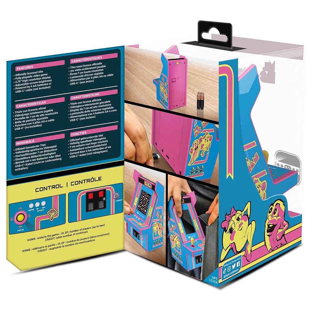My Arcade - Ms. Pac-Man Micro Player Mini Arcade With 100 Games