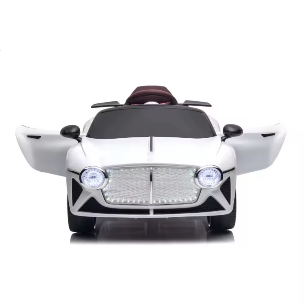 Megastar - Bentley Style Battery Operated Ride-On Car - White