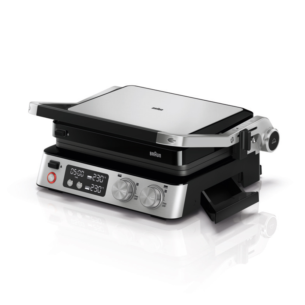 Braun Multigrill 7 Contact Grill - Black/Stainless Steel