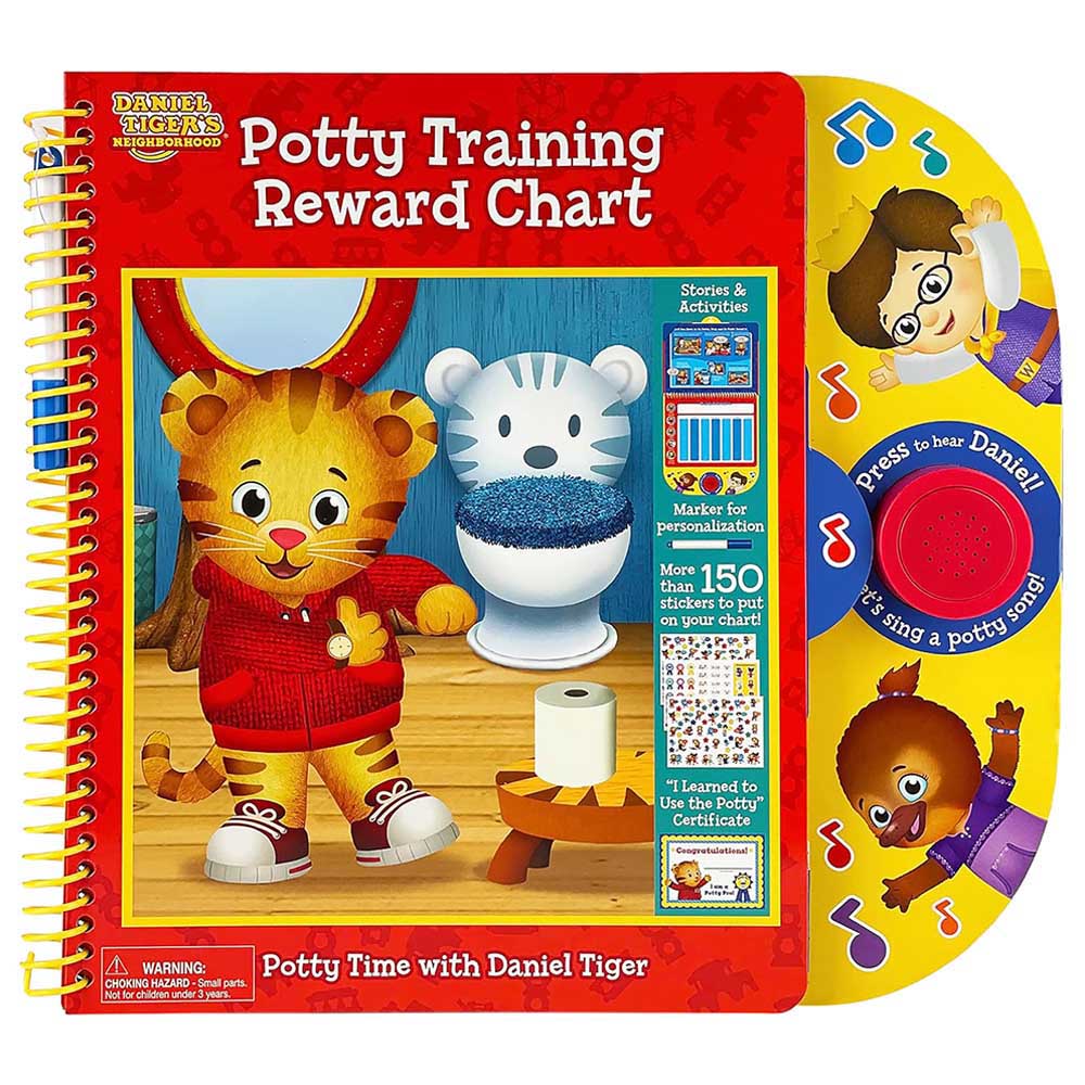 Daniel Tiger Potty Training Reward Chart