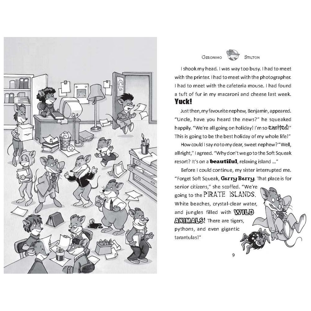 Geronimo Stilton Shipwareck On Pirate Island