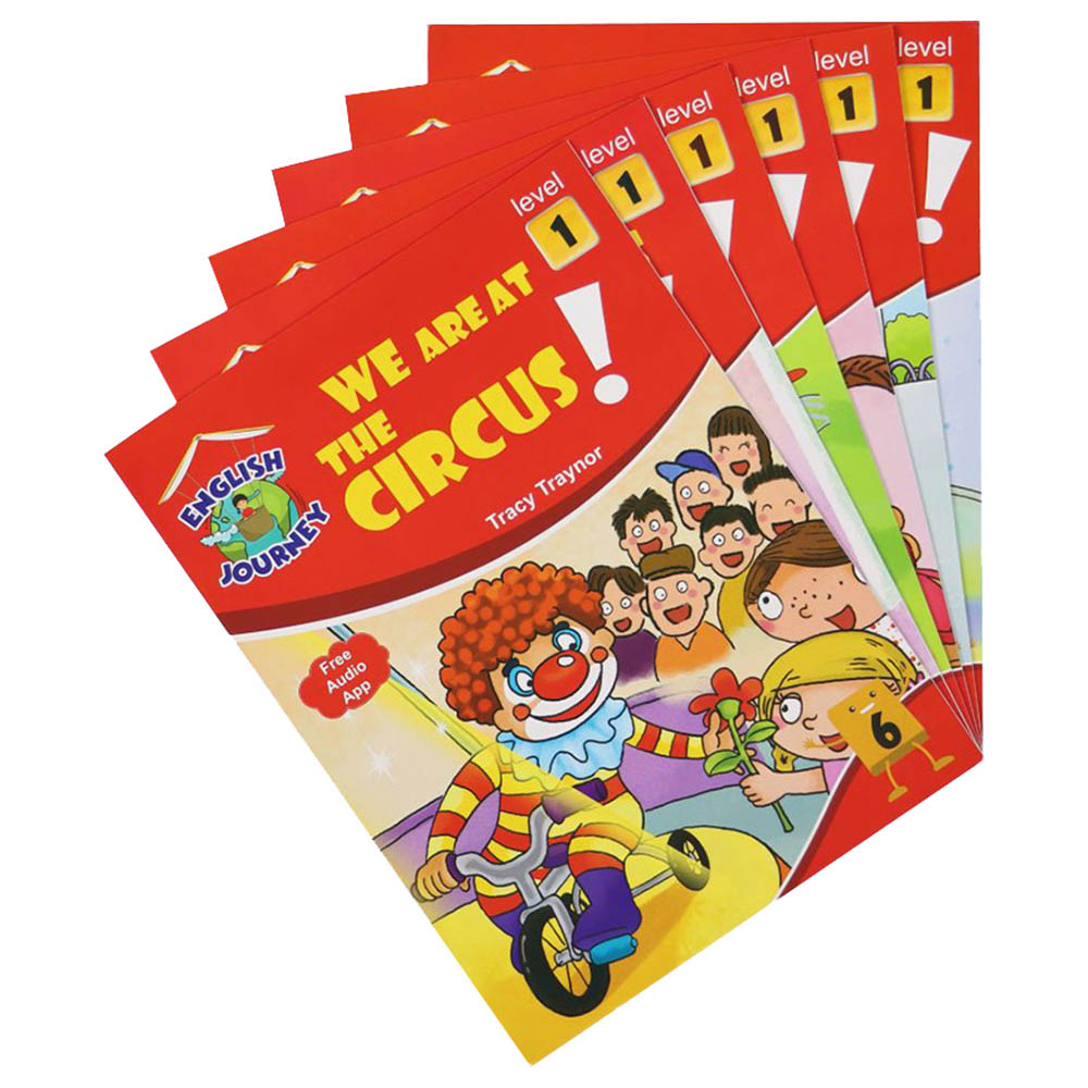 English Journey Stories: Level 1 With App - Pack of 6