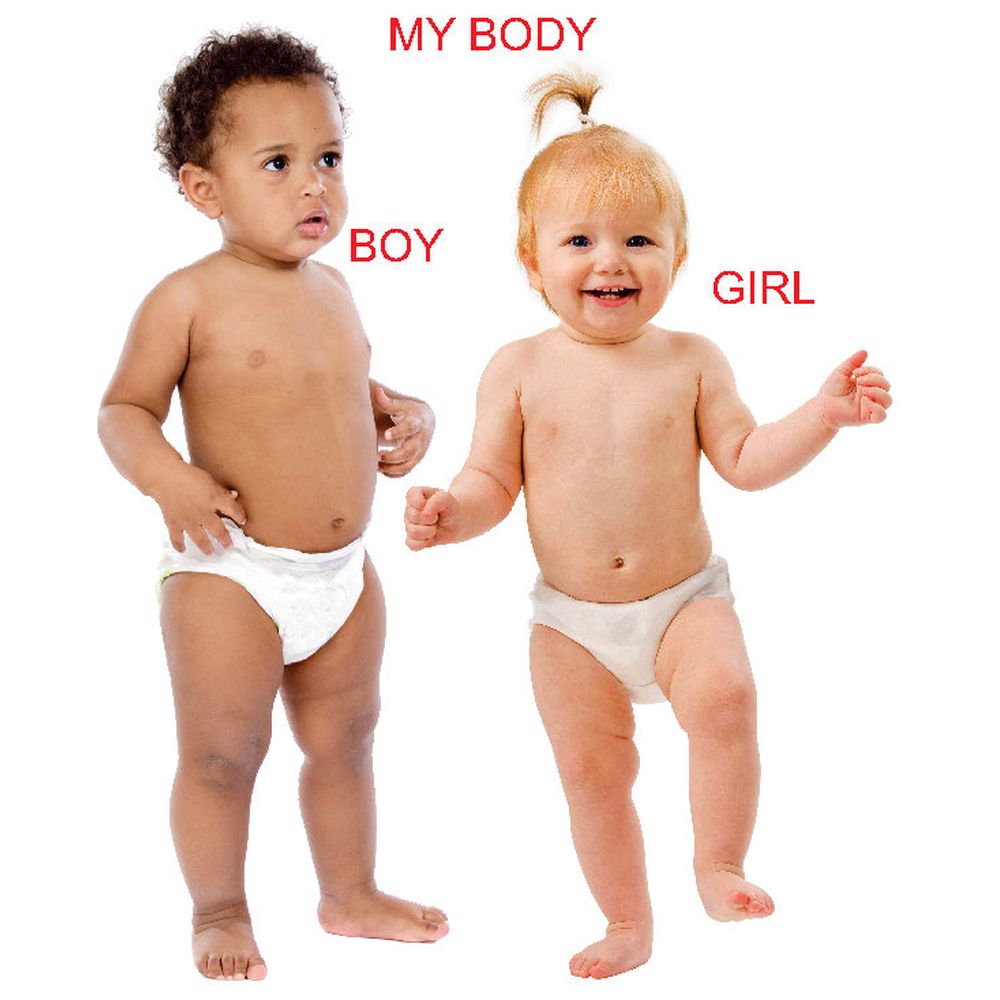 Kiddy Board Book - My Body