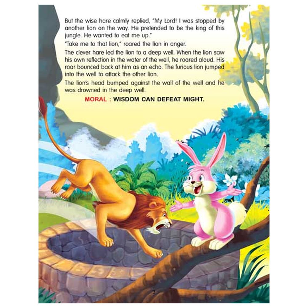 The Lion & The Hare Moral Story Book