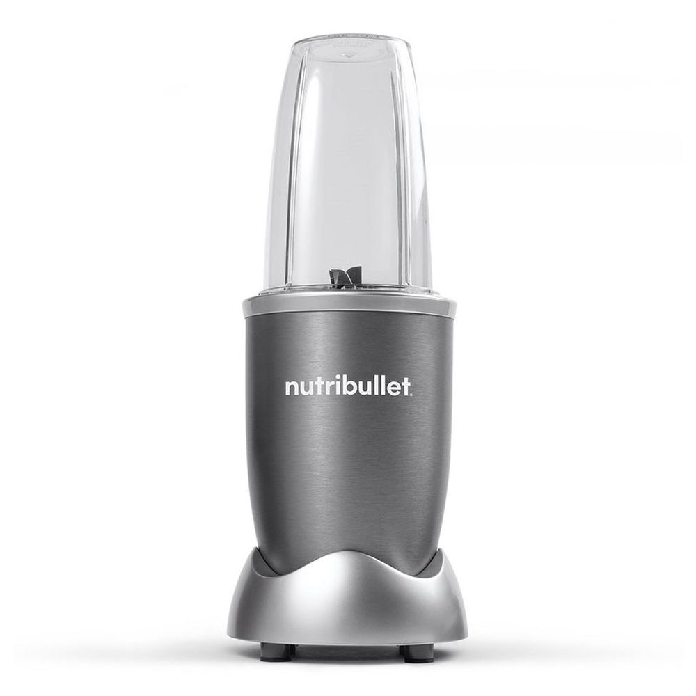 NutriBullet - High Speed Blender 600W with 9pc Accessories- Grey