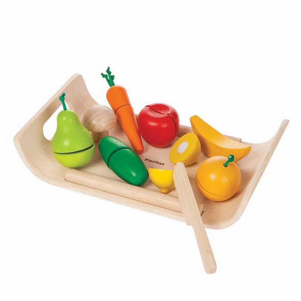 Plan Toys - Assorted Fruit & Vegetable