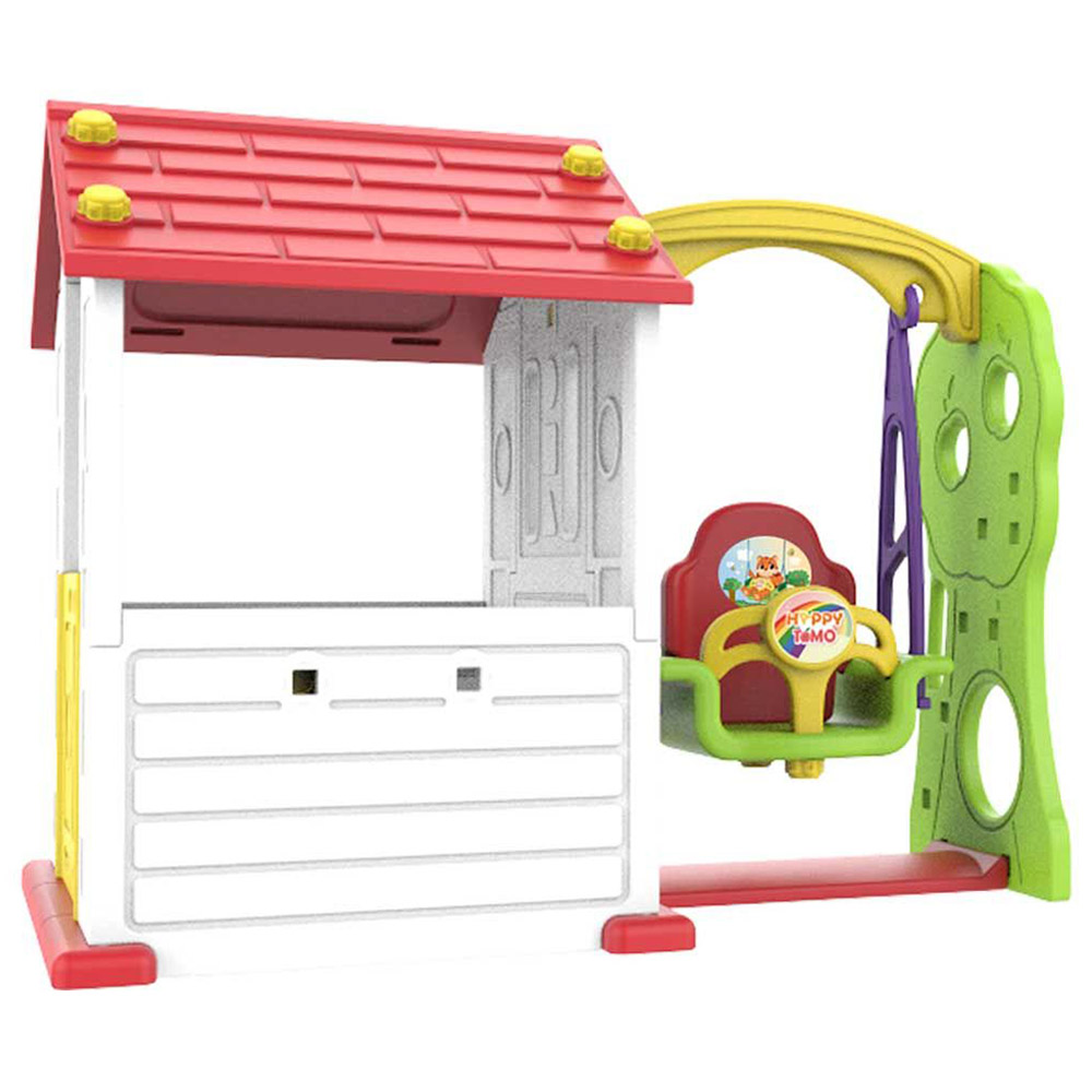 Amsham - Mini Panda Tom Swing House - Red