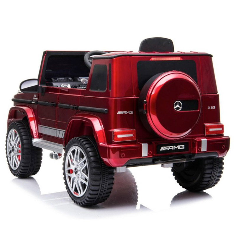 Mercedes-Benz - G63 Kids Rideon Jeep - 12V - Painting Red