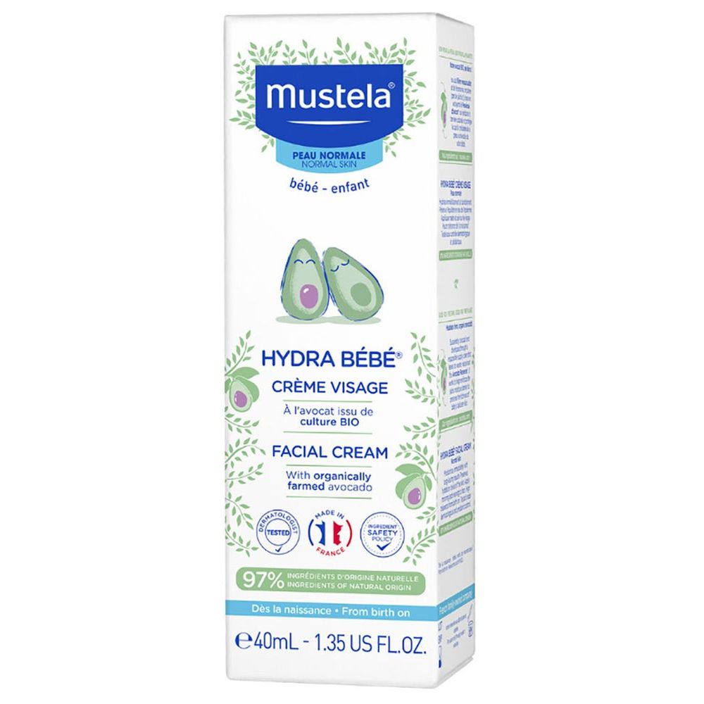 Mustela Hydra Bebe Facial Cream 40ml