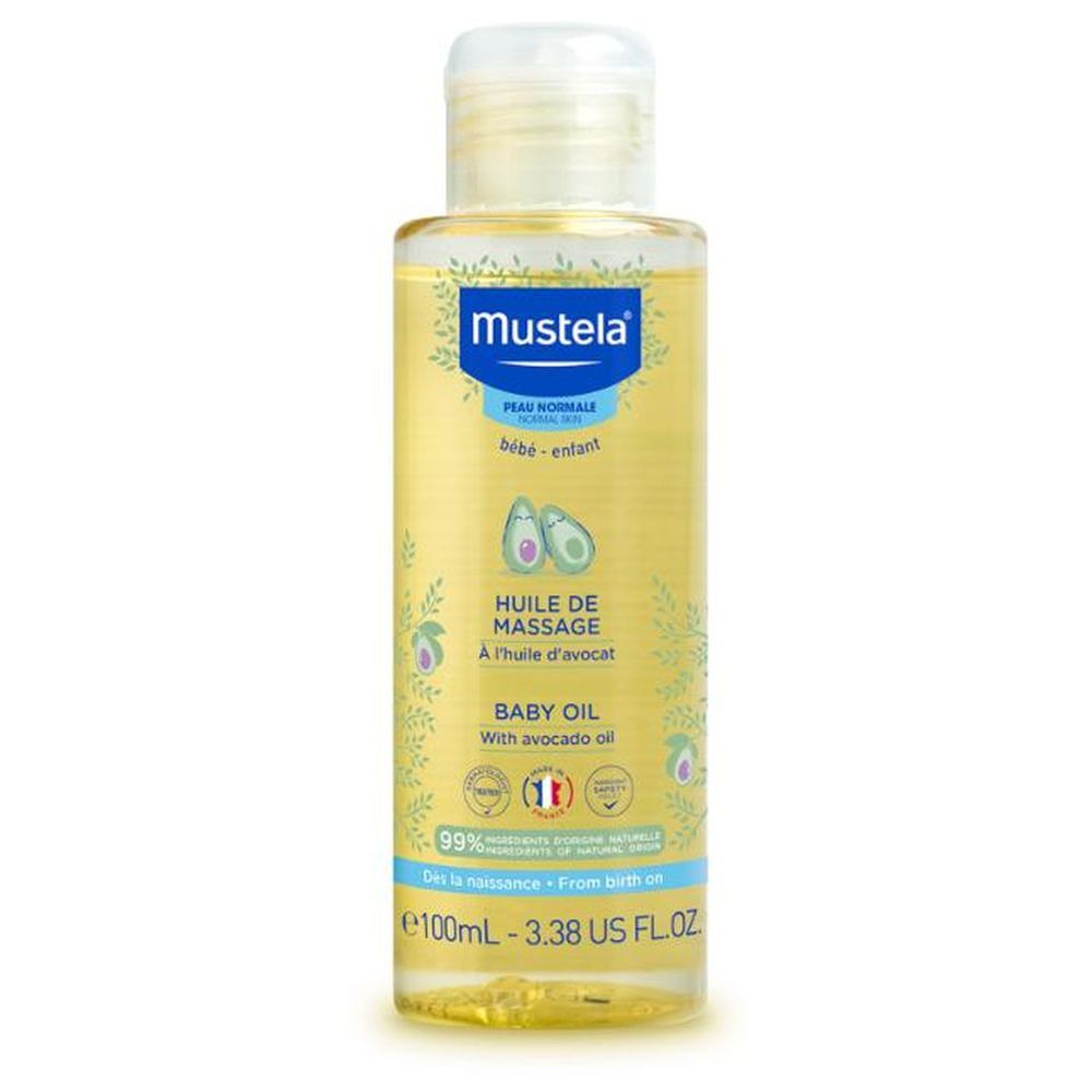 Mustela Baby Massage Oil - 100ml