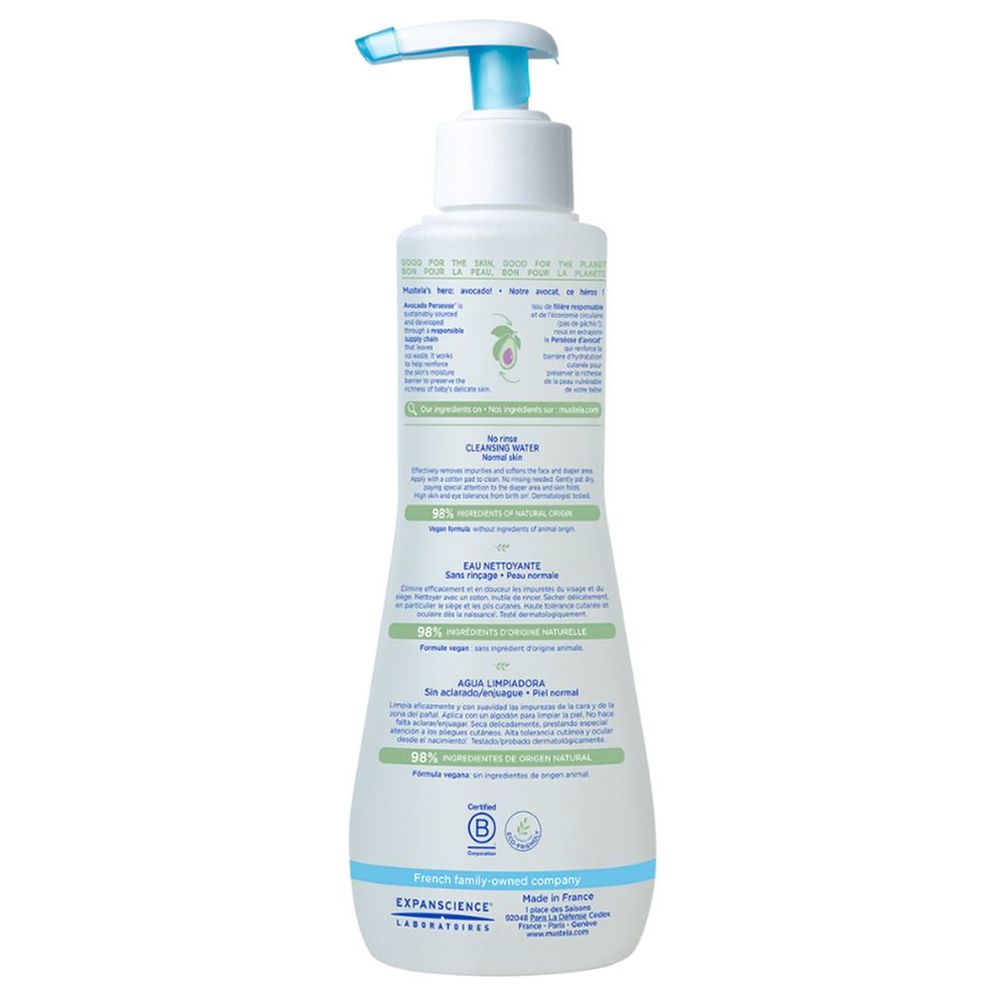 Mustela No Rinse Cleansing Water - 300ml