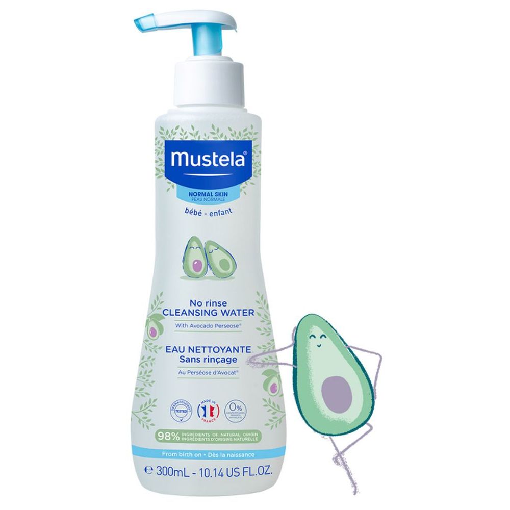 Mustela No Rinse Cleansing Water - 300ml