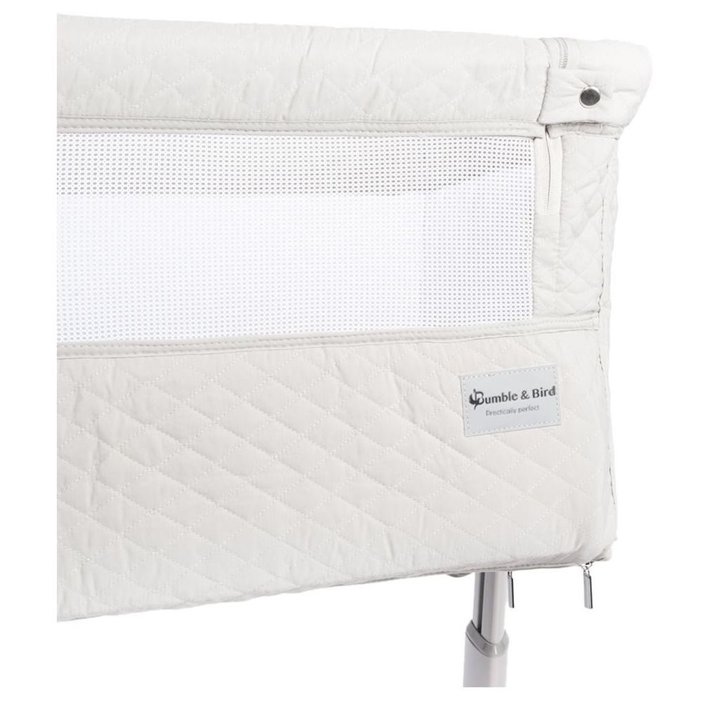 Bumble & Bird Adjustable Bedside Bassinet With Wheels - Grey (Exclusive)