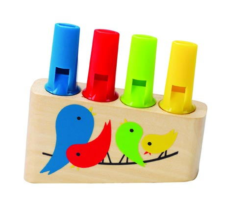 Hape - Rainbow Pan Pipe Toy