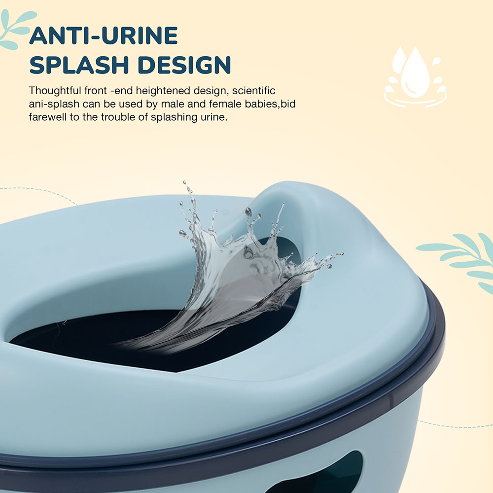 Baybee - Nando 3-In-1 Baby Potty Training Toilet Seat - Blue