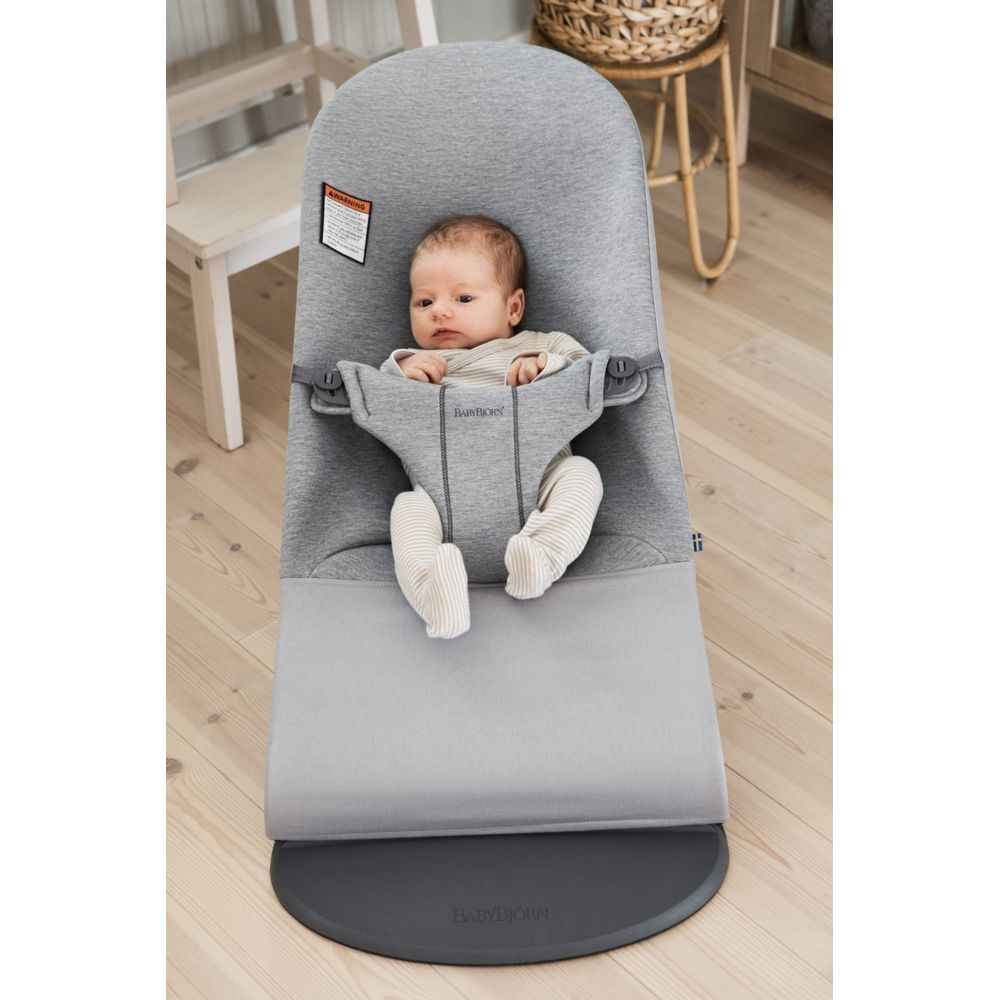 BABYBJORN - Bouncer Bliss 3D Jersey - Light Grey