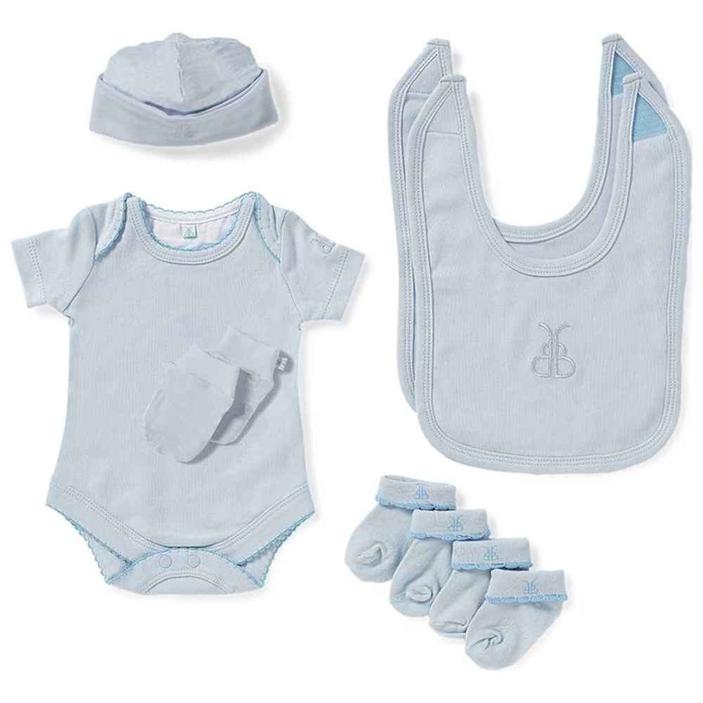 Babyblooms - Hand Tied Baby Clothes Bouquet - Blue