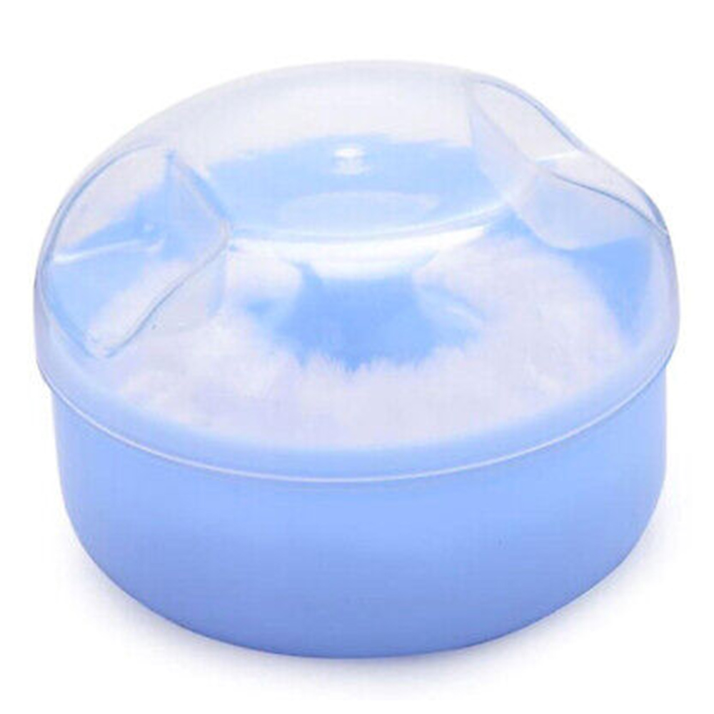 Blue Bird - Baby Powder Puff - Blue