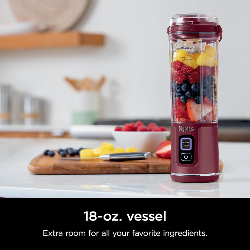 Ninja - Blast Cordless Portable Blender - Purple - 530 ml