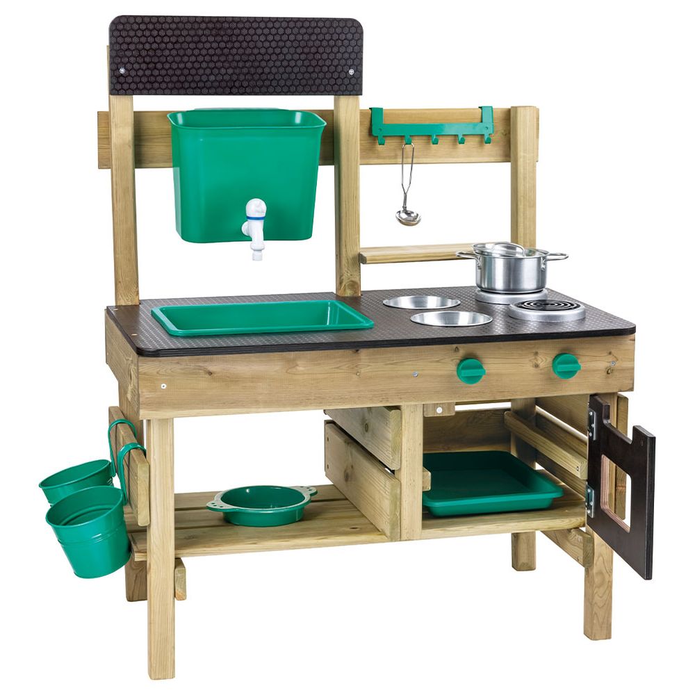 Hape Outdoor Kitchen Playset With Accessories