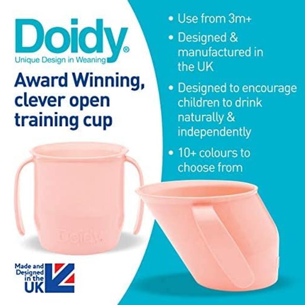 Bickiepegs - Doidy Sippy Cup - Pink - 200ml