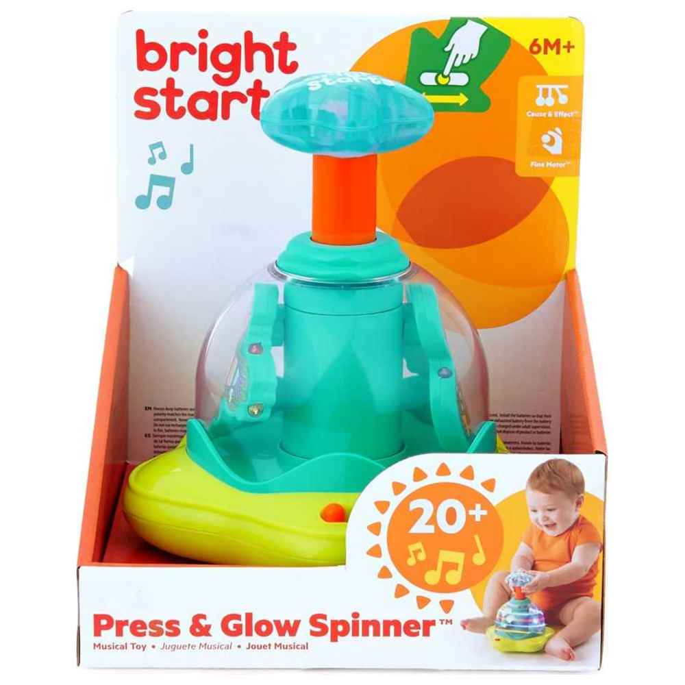 Bright Starts - Press & Glow Spinner