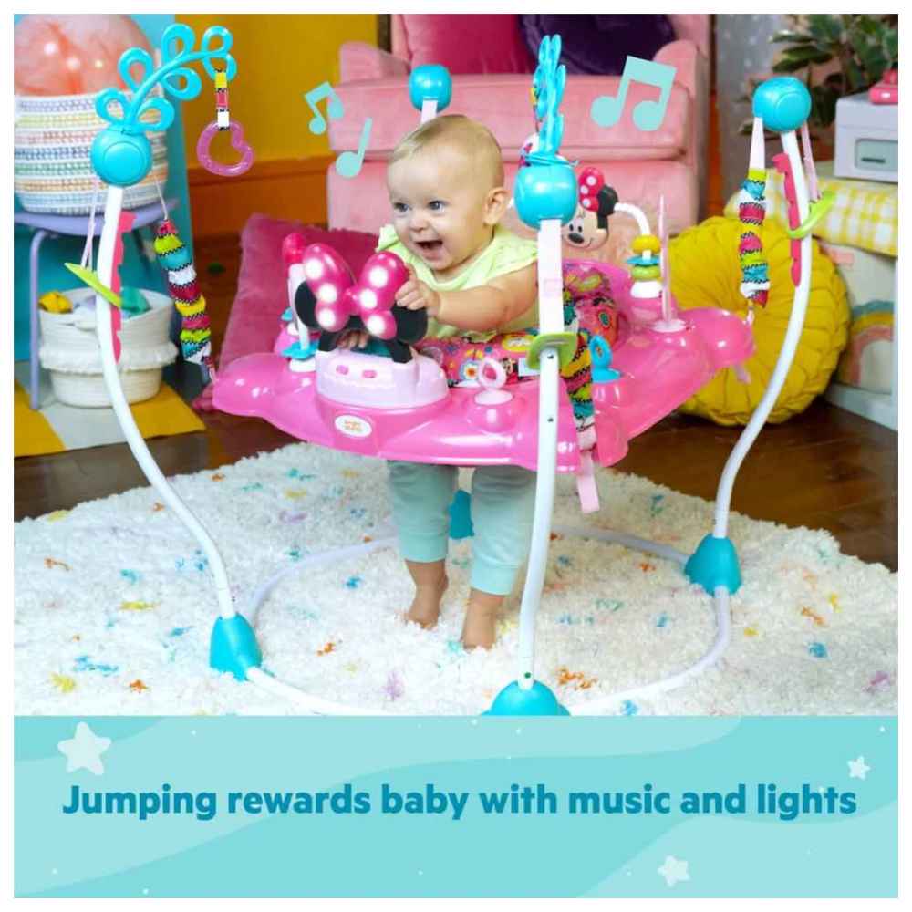 Bright Starts - Minnie Mouse Peekaboo Activity Jumper
