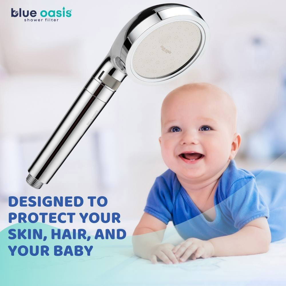 Blue Oasis - Ionic Shower Filter Cartridge - White