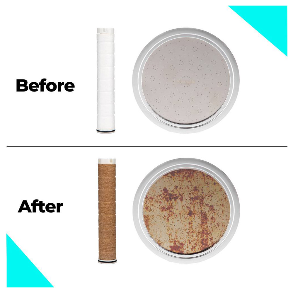 Blue Oasis - Ionic Shower Filter Bundle - 6 Pcs