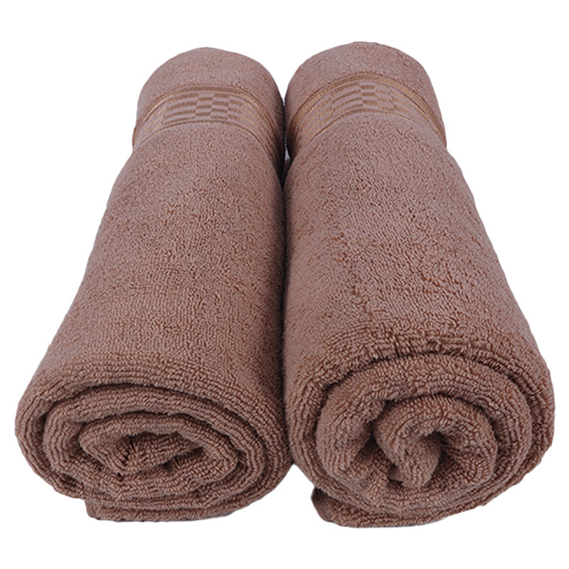 BYFT - Home Ultra Premium Bath Sheet - Beige - 90 x 180cm - Pack of 2