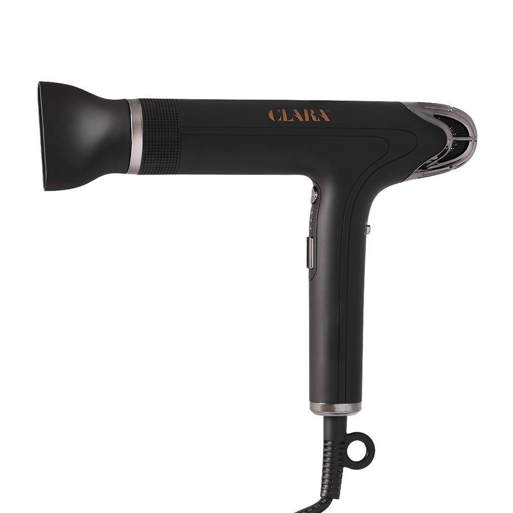 Clara - Powerful Hair Blowdryer - Black - 2000 W