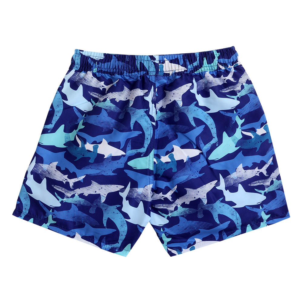 Cool2C - Boys Shark Board Shorts - Blue