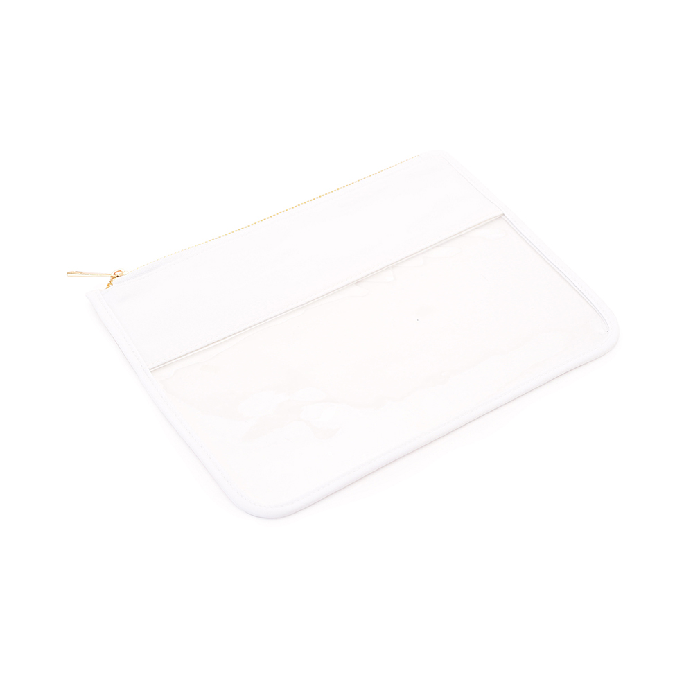 TheHappyTribe - Personalised Travel Pouch - White