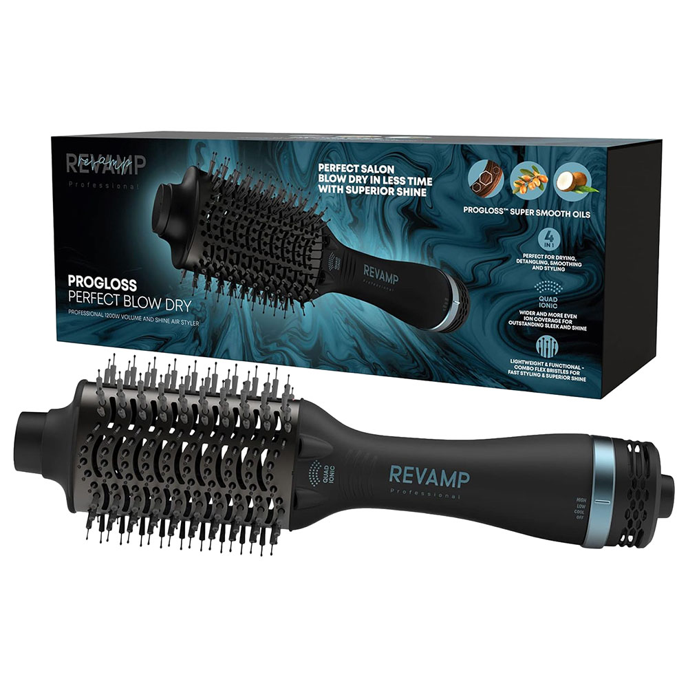 Revamp - Progloss Perfect Blow Dry Air Styler - Black