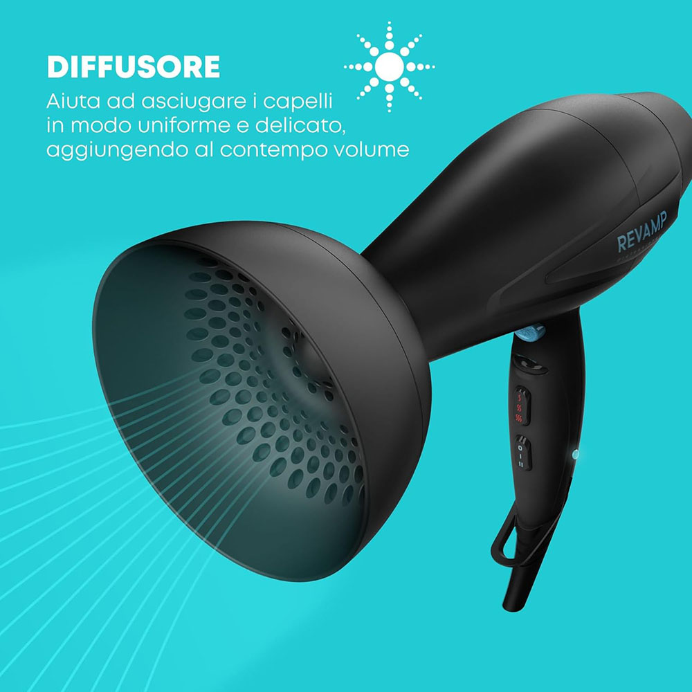Revamp - Progloss 5500 Professional Hair Dryer - Black