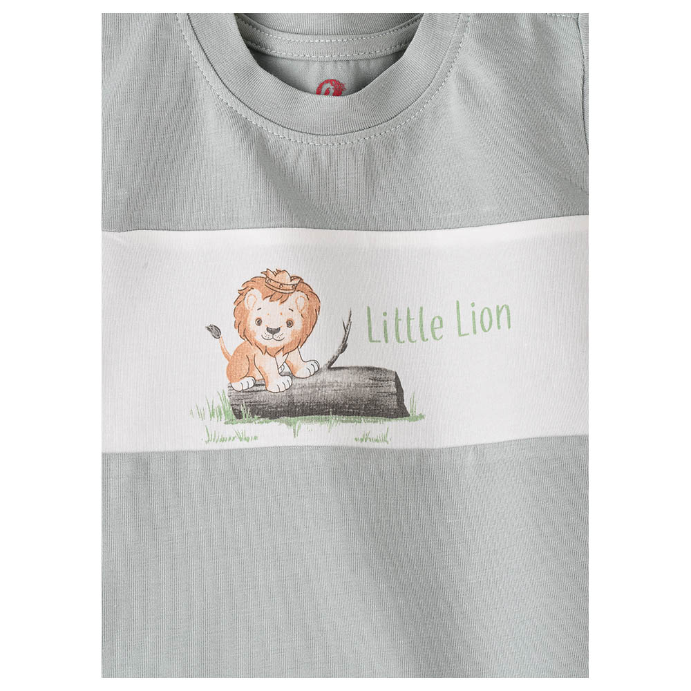 Elegant Kids - 2pc-Set - Boy's Cotton Breezy Comfort Tee And Shorts