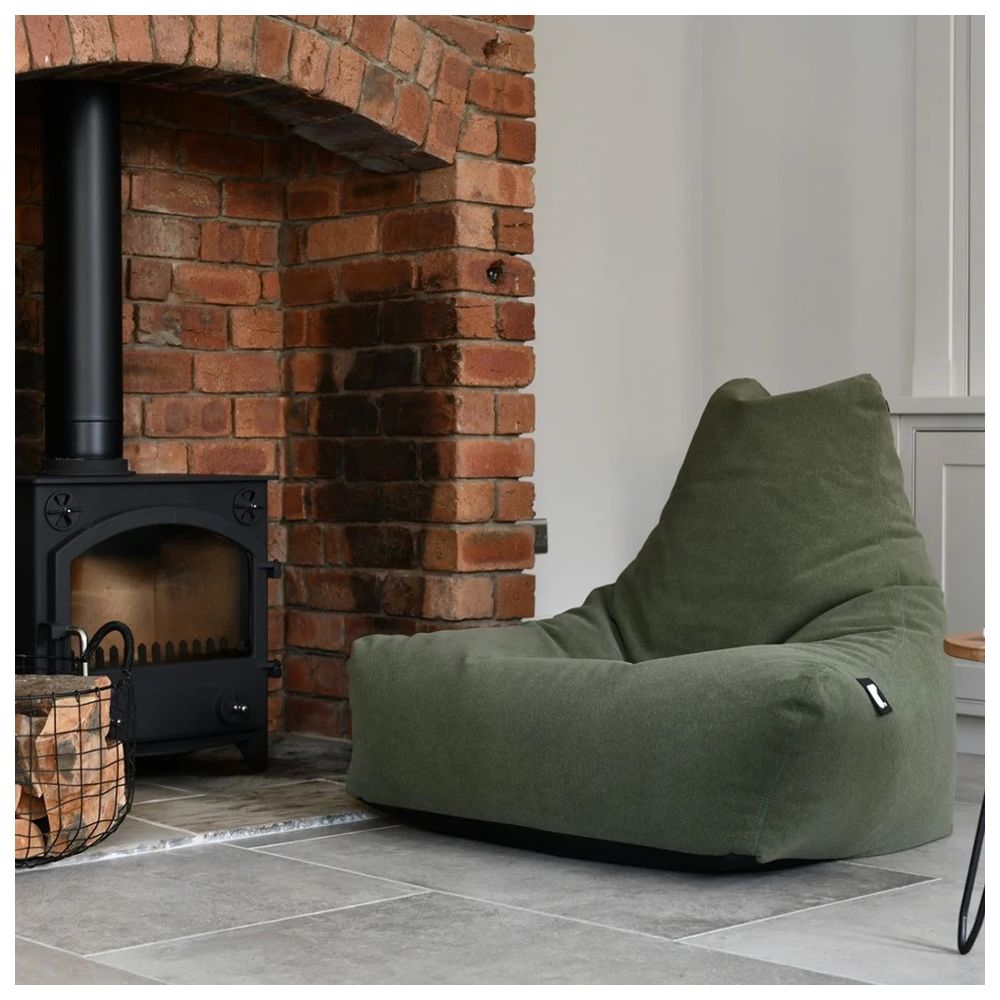 Extreme Lounging - Mighty Suede Indoor Bean Bag - Moss