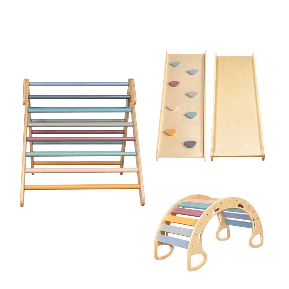 Ezzro - Toddler Climbing Set - Medium - 3pcs