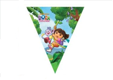 Dora the Explorer - Flag Banner