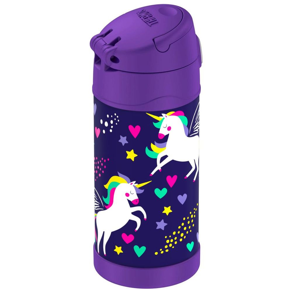 Thermos - Kids Funtainer Stainless Steel Bottle - Unicorn - 355ml